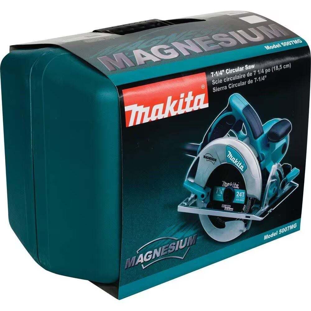 Makita 5007MG 15 Amp 7-1/4 in. Corded Magnesium Circular Saw with LED Light and